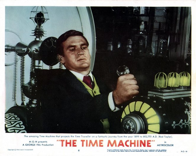 Die Zeitmaschine - Lobbykarten - Rod Taylor