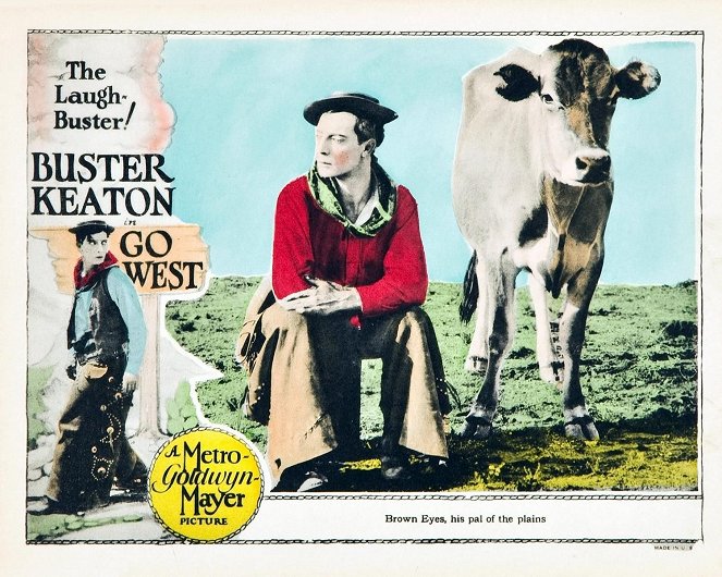 Buster Keaton, der Cowboy - Lobbykarten