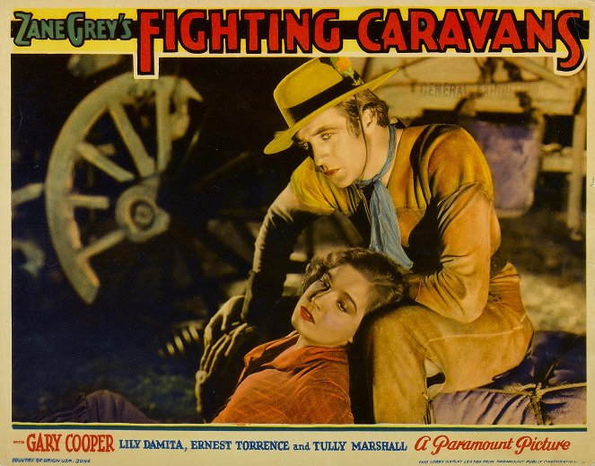 Fighting Caravans - Lobby Cards