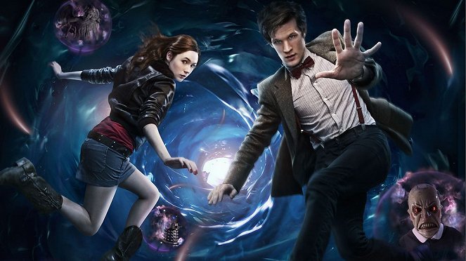Doctor Who - Promoción - Karen Gillan, Matt Smith