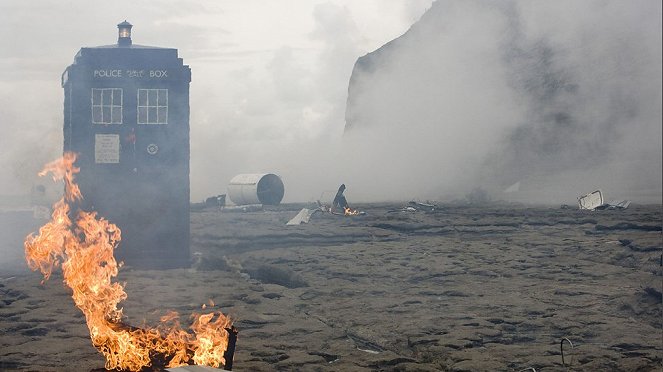 Doctor Who - Enkeleiden aika - Kuvat kuvauksista