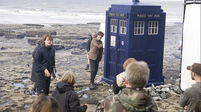 Doctor Who - Enkeleiden aika - Kuvat kuvauksista