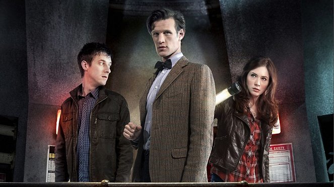 Doctor Who - The Rebel Flesh - Van film - Arthur Darvill, Matt Smith, Karen Gillan