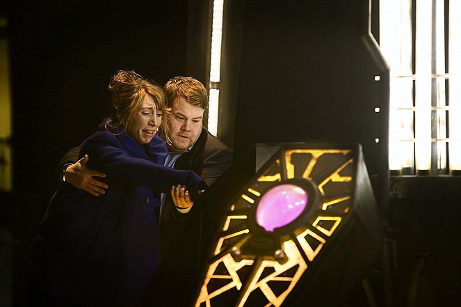 Doctor Who - The Lodger - Photos - Daisy Haggard, James Corden
