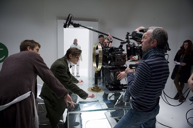 Doctor Who - La Fille qui attendait - Tournage - Matt Smith