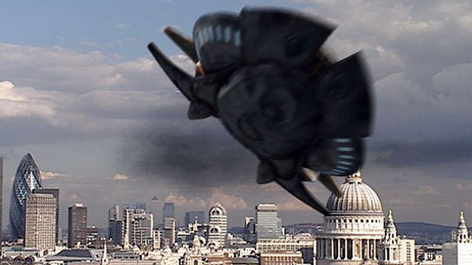 Doktor Who - Kosmici z Londynu - Z filmu