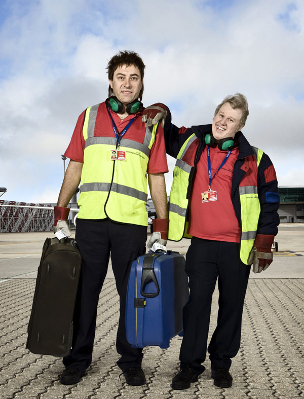 Come Fly with Me - Promoción - David Walliams, Matt Lucas