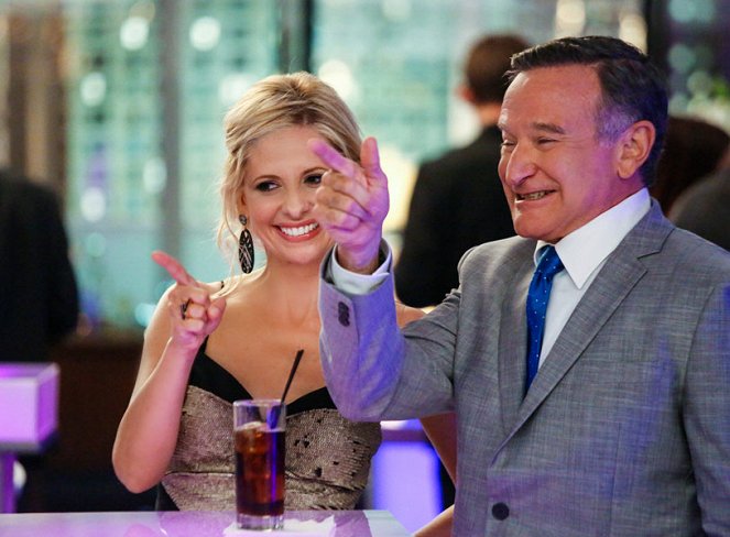 The Crazy Ones - Z filmu - Sarah Michelle Gellar, Robin Williams