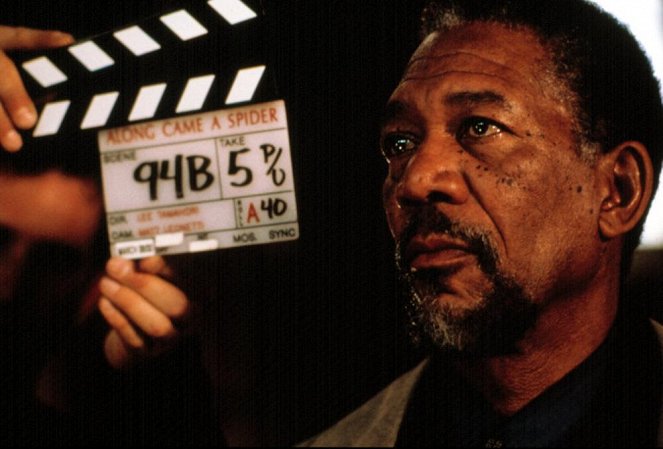 Jako pavouk - Z natáčení - Morgan Freeman