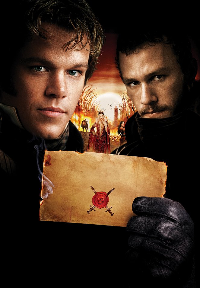 El secreto de los hermanos Grimm - Promoción - Matt Damon, Heath Ledger