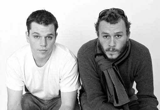 Grimmin veljekset - Promokuvat - Matt Damon, Heath Ledger