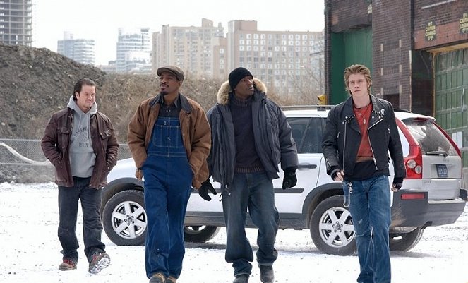 Cuatro hermanos - De la película - Mark Wahlberg, André Benjamin, Tyrese Gibson, Garrett Hedlund
