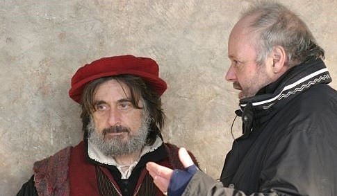 Kupec benátský - Z natáčení - Al Pacino, Michael Radford