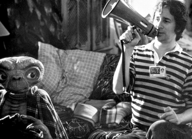 E.T. - A földönkívüli - Forgatási fotók - Steven Spielberg