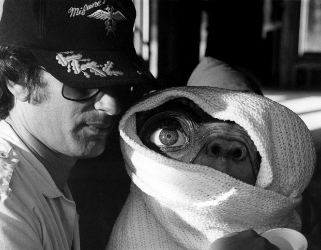 E.T. - Mimozemšťan - Z nakrúcania - Steven Spielberg