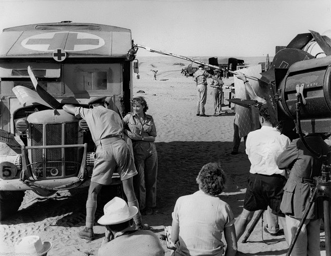 Le Désert de la peur - Tournage - Sylvia Syms