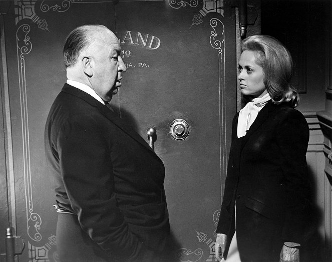 Marnie - Forgatási fotók - Alfred Hitchcock, Tippi Hedren