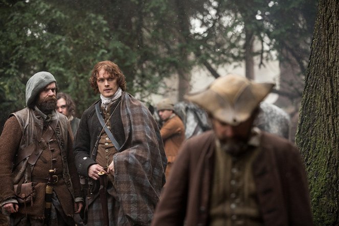 Outlander - Die Highland-Saga - Filmfotos - Duncan Lacroix, Sam Heughan