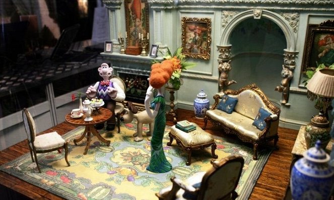 Wallace & Gromit auf der Jagd nach dem Riesenkaninchen - Dreharbeiten