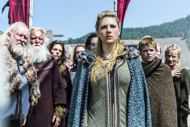 Vikingek - Season 2 - Fivérek háborúja - Filmfotók - Katheryn Winnick, Nathan O'Toole