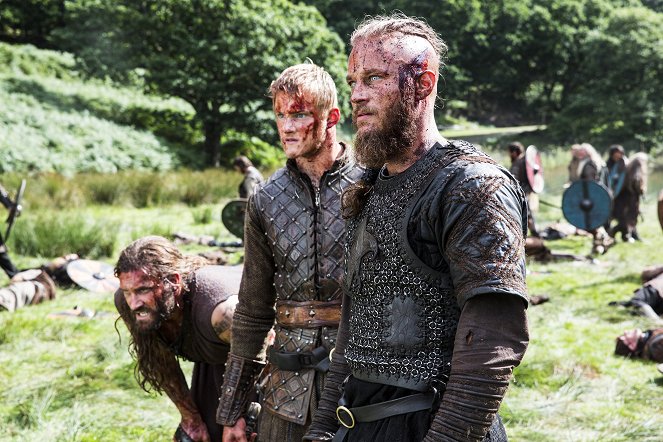 Vikingos - Respuestas en sangre - De la película - Clive Standen, Alexander Ludwig, Travis Fimmel