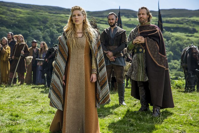 Vikings - Season 3 - Der Wanderer - Filmfotos - Katheryn Winnick, George Blagden, Linus Roache