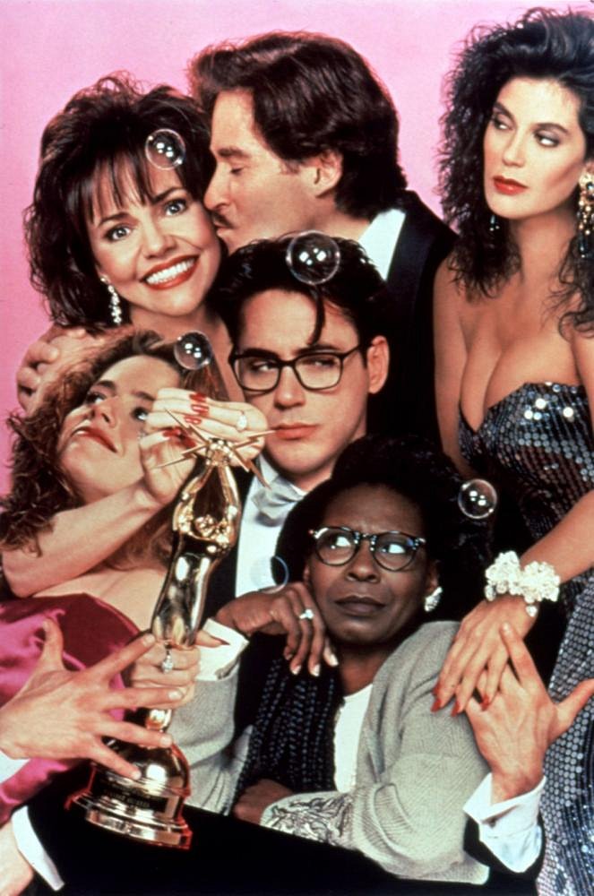 Escándalo en el plató - Promoción - Elisabeth Shue, Sally Field, Robert Downey Jr., Kevin Kline, Whoopi Goldberg, Teri Hatcher