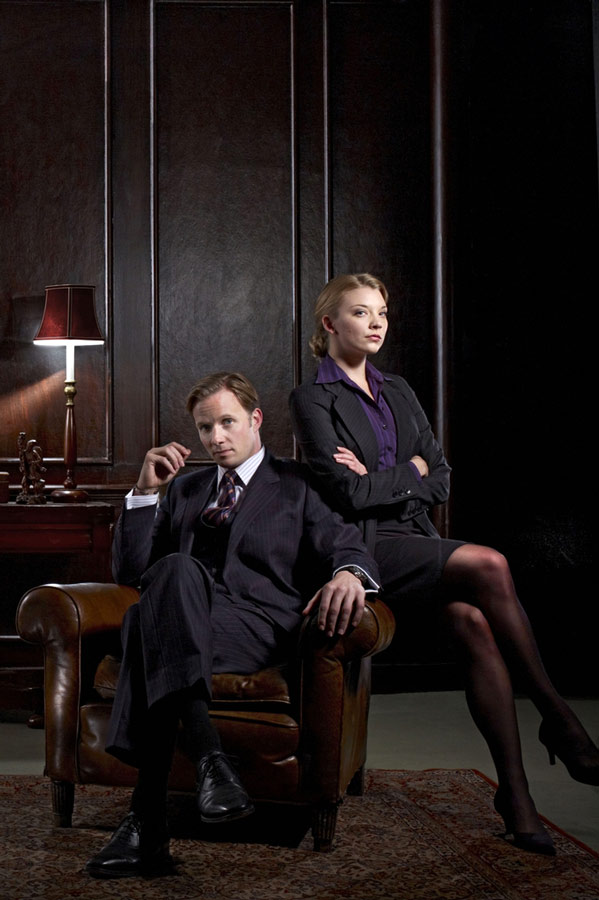 Silk - Promoción - Rupert Penry-Jones, Natalie Dormer