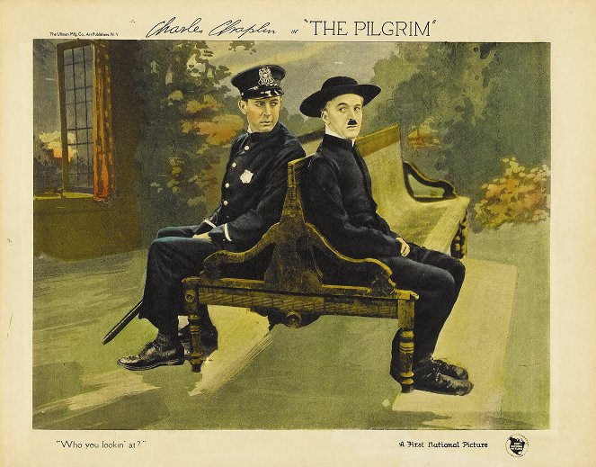 The Pilgrim - Lobby karty - Charlie Chaplin