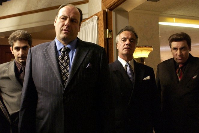 Rodina Sopránů - Z filmu - Michael Imperioli, James Gandolfini, Tony Sirico, Steven Van Zandt