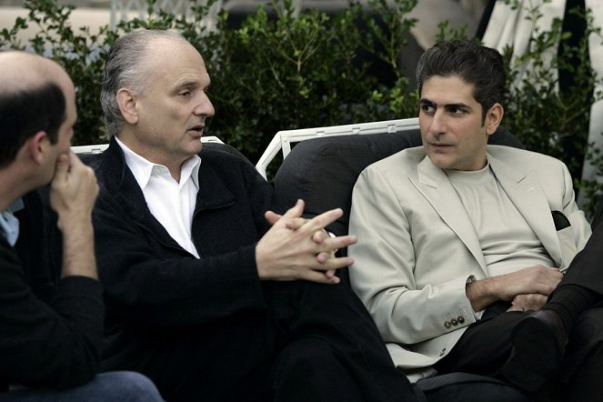 Os Sopranos - De filmagens - David Chase, Michael Imperioli