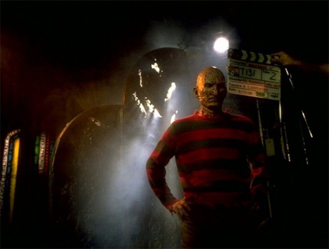 Pesadelo em Elm Street 4 - De filmagens - Robert Englund