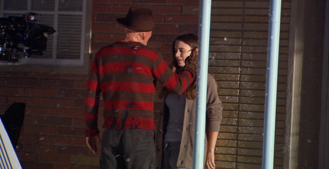 Noční můra v Elm Street - Z natáčení - Rooney Mara