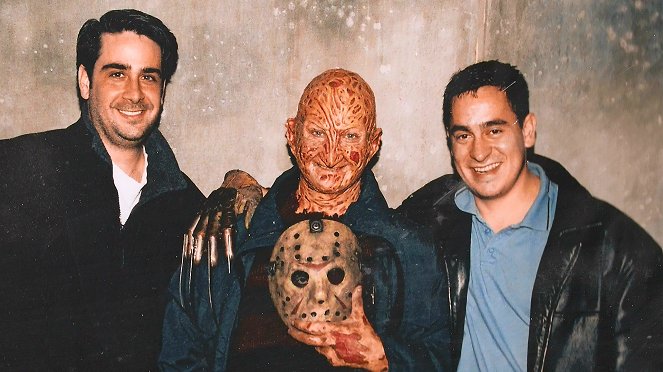 Freddy proti Jasonovi - Z nakrúcania - Robert Englund