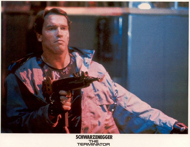 Terminator - Lobby karty - Arnold Schwarzenegger