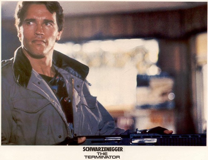 Terminator - Lobby karty - Arnold Schwarzenegger