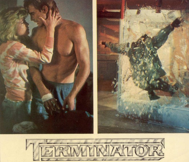 Terminator - Fotocromos - Linda Hamilton, Michael Biehn