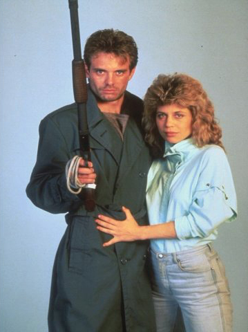 Terminator - Werbefoto - Michael Biehn, Linda Hamilton