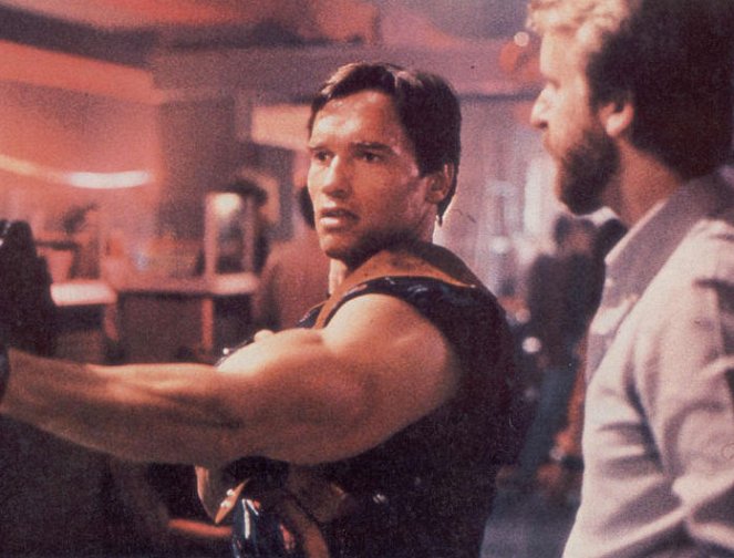 Terminator - tuhoaja - Kuvat kuvauksista - Arnold Schwarzenegger