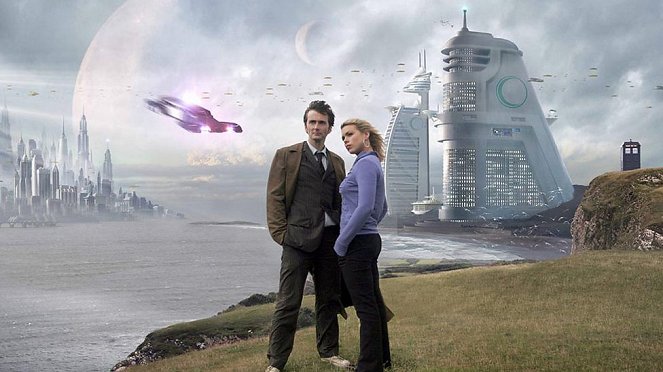 Doctor Who - Die neue Erde - Werbefoto - David Tennant, Billie Piper