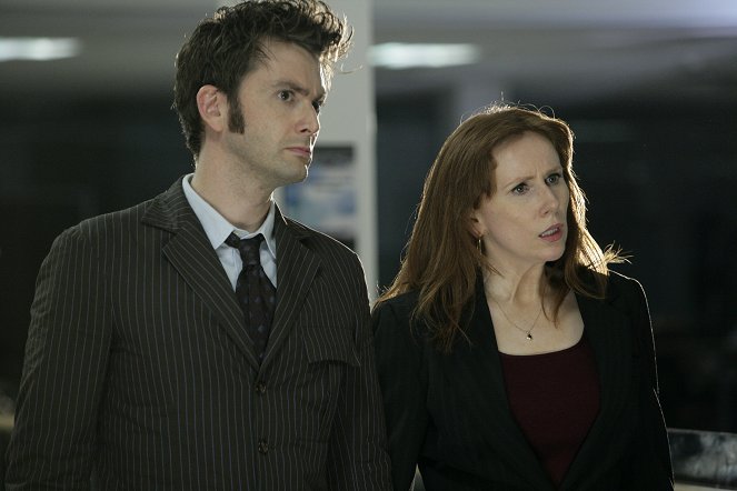 Doctor Who - Season 4 - Es lebe das Fett - Filmfotos - David Tennant, Catherine Tate