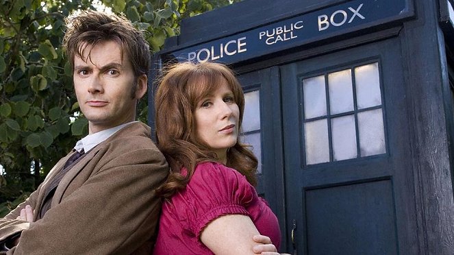 Doctor Who - The Unicorn and the Wasp - Promoción - David Tennant, Catherine Tate