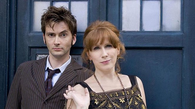 Doctor Who - Das Einhorn und die Wespe - Werbefoto - David Tennant, Catherine Tate
