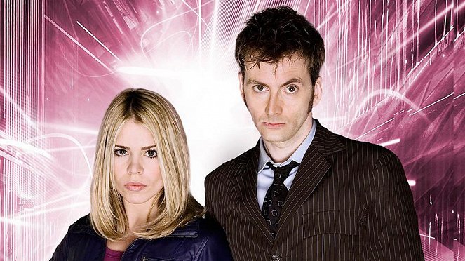 Doctor Who - Pois raiteilta - Promokuvat - Billie Piper, David Tennant