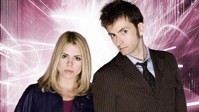 Doctor Who - Pois raiteilta - Promokuvat - Billie Piper, David Tennant