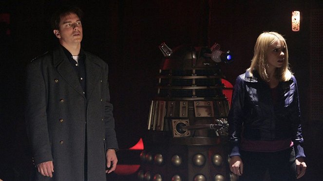 Doctor Who - Journey's End - Van film - John Barrowman, Billie Piper