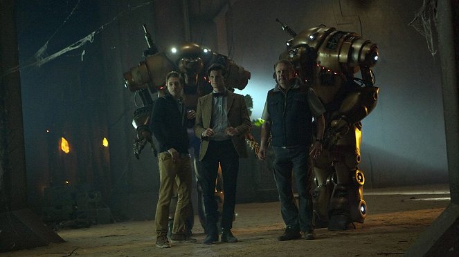 Doktor Who - Dinosaurs on a Spaceship - Z filmu - Arthur Darvill, Matt Smith, Mark Williams