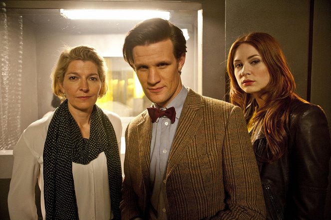 Doctor Who - Zusammengewürfelt - Werbefoto - Jemma Redgrave, Matt Smith, Karen Gillan