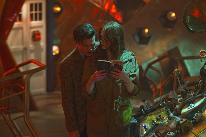 Doktor Who - The Angels Take Manhattan - Z filmu - Matt Smith, Karen Gillan