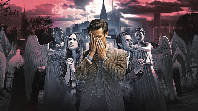Doctor Who - Enkeleitä Manhattanilla - Promokuvat - Karen Gillan, Matt Smith, Arthur Darvill
